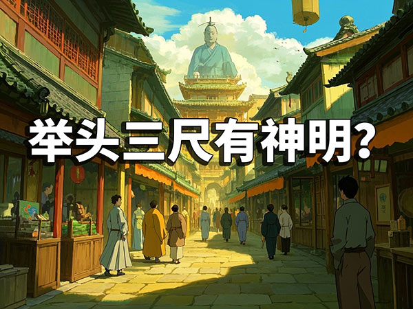 人在做，天在看，举头三尺有神灵！