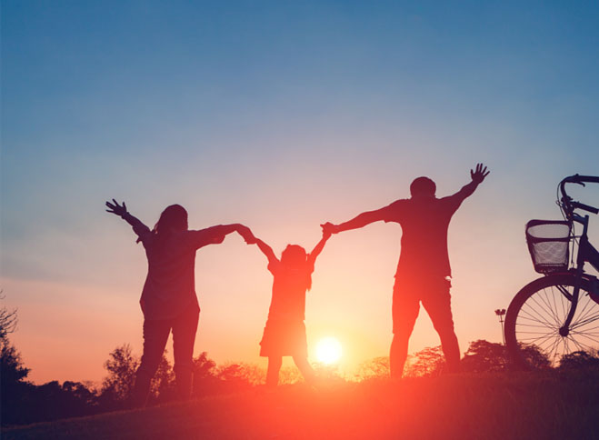 幸福是什么？幸福就是，身上无痛苦，心里无烦恼！