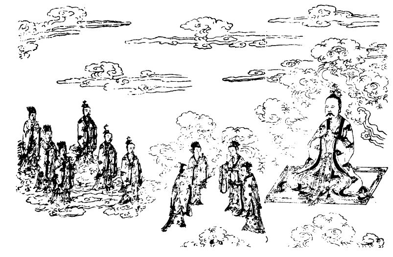 诵经入室存思