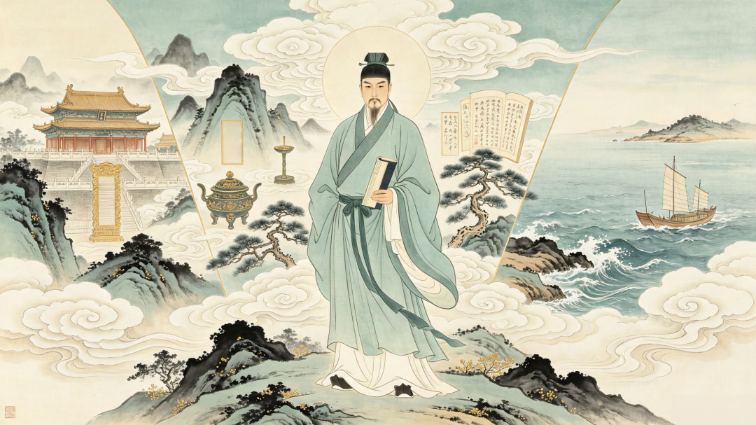 杭州第一位状元，入道后晚年为何率族人远赴澎湖？