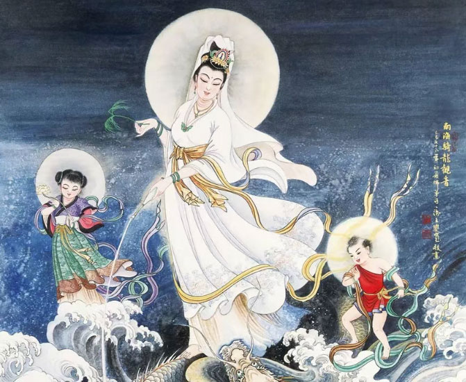 农历六月十九，恭祝慈航普渡圆通自在天尊（观音大士）成道宝诞！持诵宝诰可获福无量！