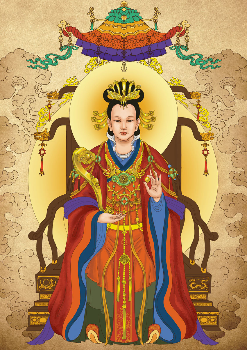 农历七月十八，恭贺瑶池圣母王母娘娘圣诞！见者得福，持诵宝诰功德无量！