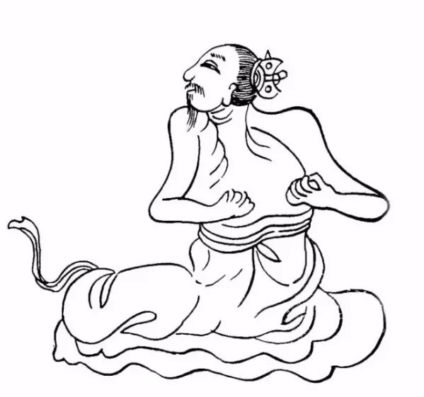 陈希夷二十四气导引坐功图势 陈希夷二十四气导引坐功图势