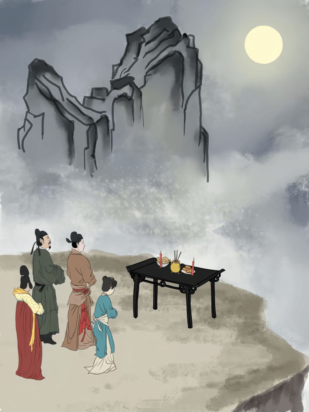 中秋拜月神有十种功德，错过再等一年！（教你如何拜月神）