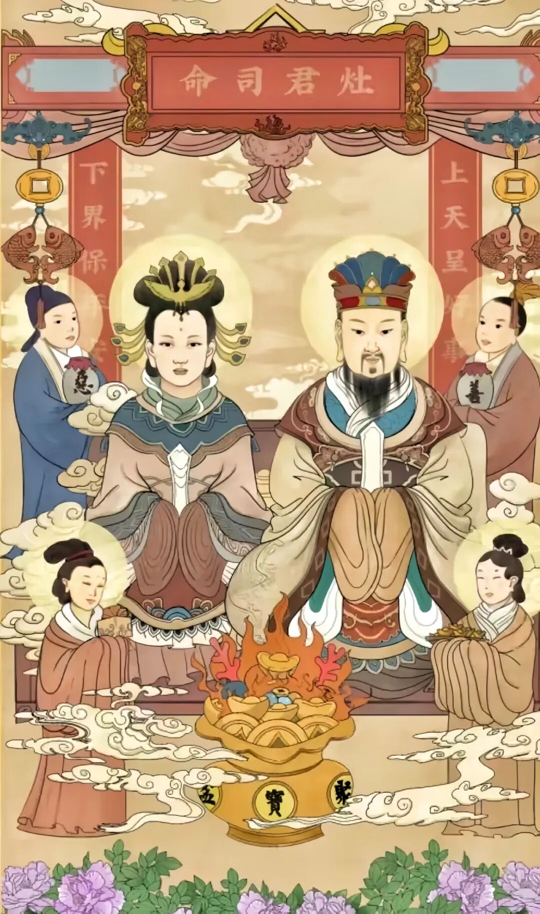 灶王爷形象 灶王爷形象
