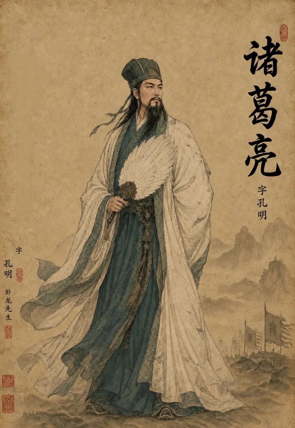 诸葛亮与道教的不解之缘：借东风、祭北斗、穿八卦衣，揭秘卧龙先生的"道士"形象