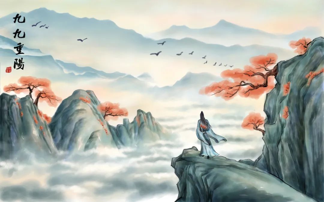 桓景拜师费长房，九月初九携茱萸饮菊酒登高，剑斩瘟魔道教传说