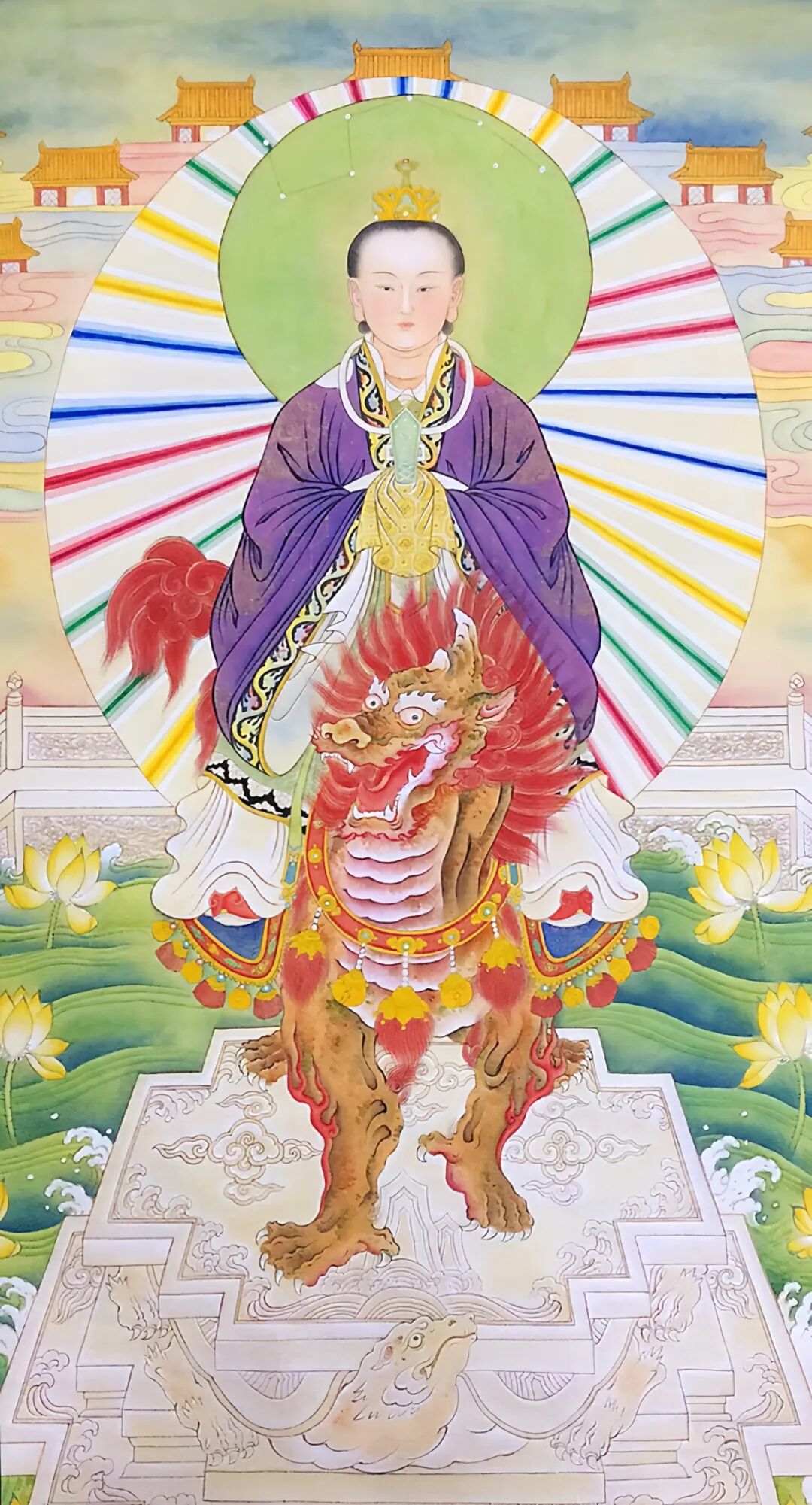 斗姆元君，先天道母，北斗九皇之母，农历九月初九斗姆圣诞