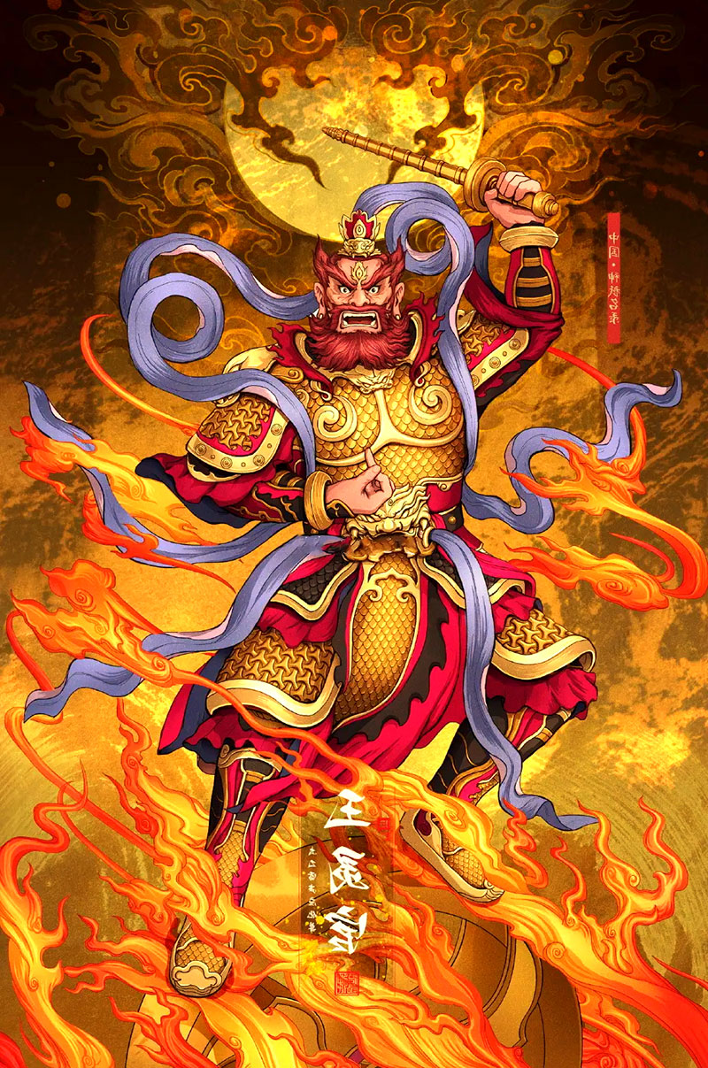 凌霄殿前逼平孙悟空！这位道教第一护法神，才是道教的战力天花板！